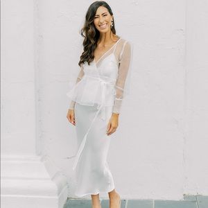 Park & Fifth Davenport Dress + St. Claire topper